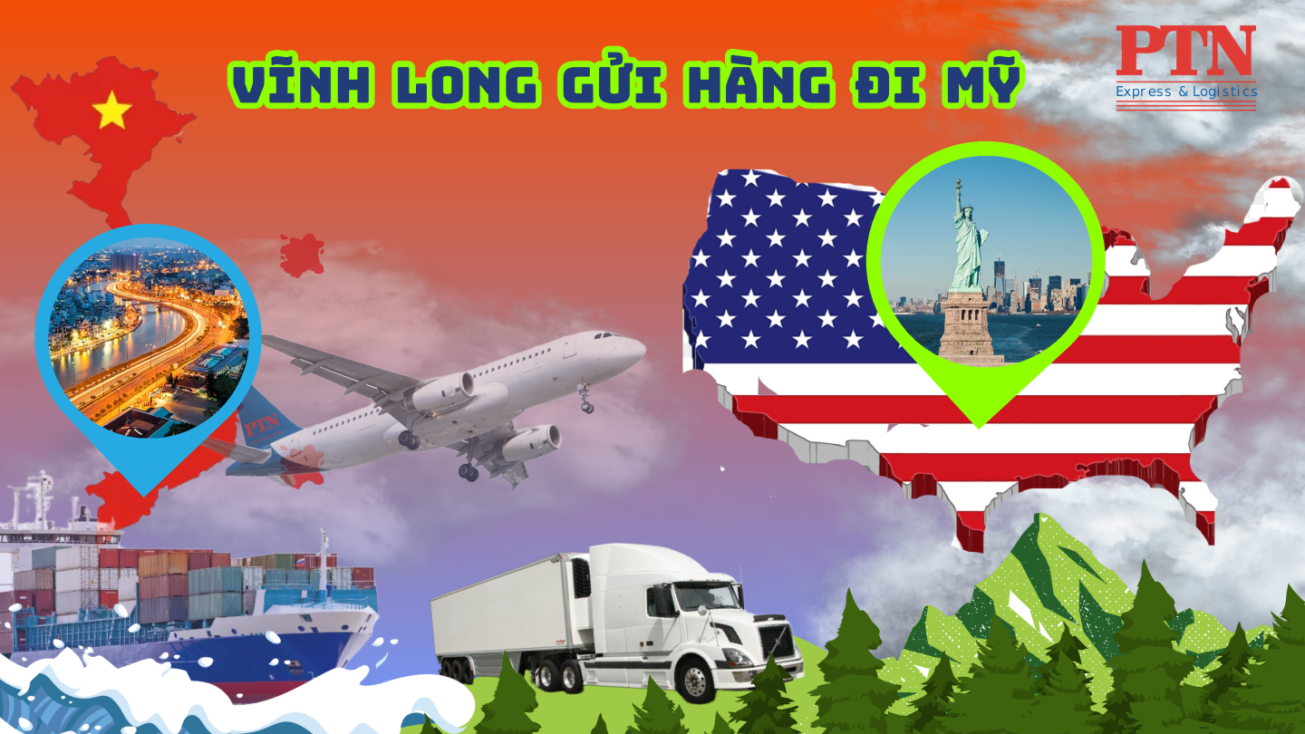 GỬI HÀNG ĐI MỸ TẠI VĨNH LONG