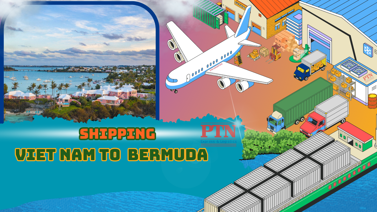 GỬI HÀNG ĐI BERMUDA TẠI PTN LOGISTICS