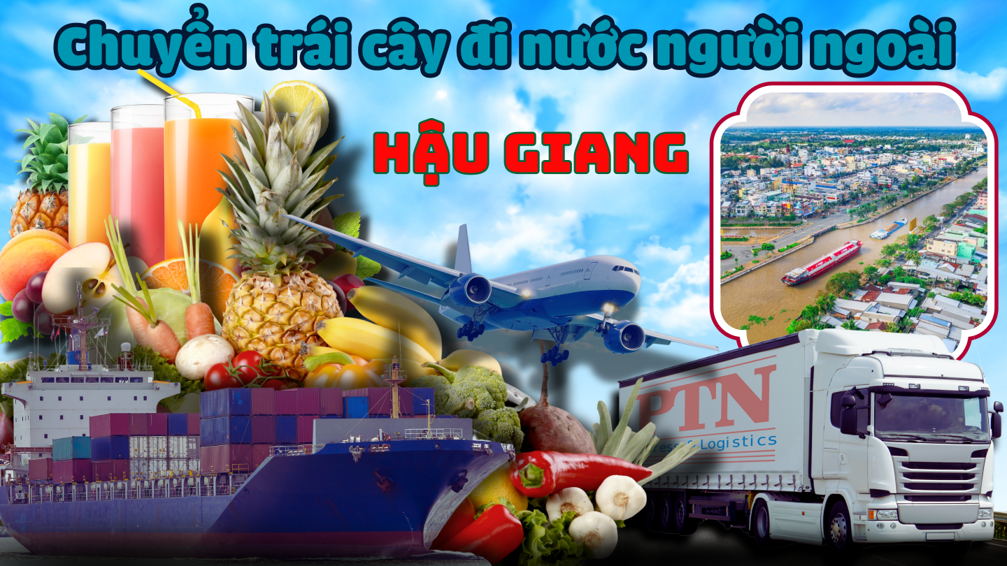 Gửi trái cây đi Mỹ tại Hậu Giang