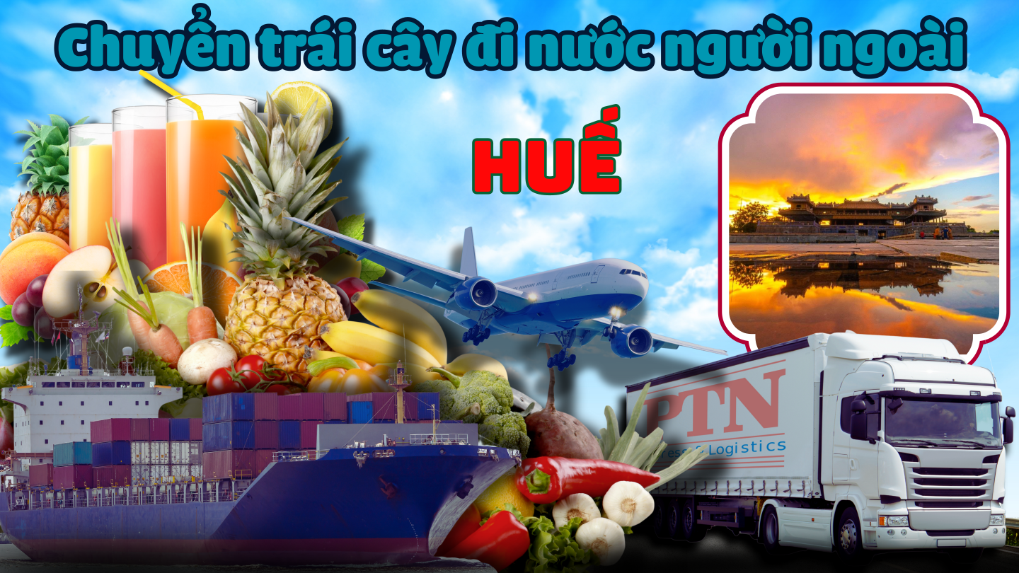 Vận chuyển trái cây đi Mỹ tại Huế