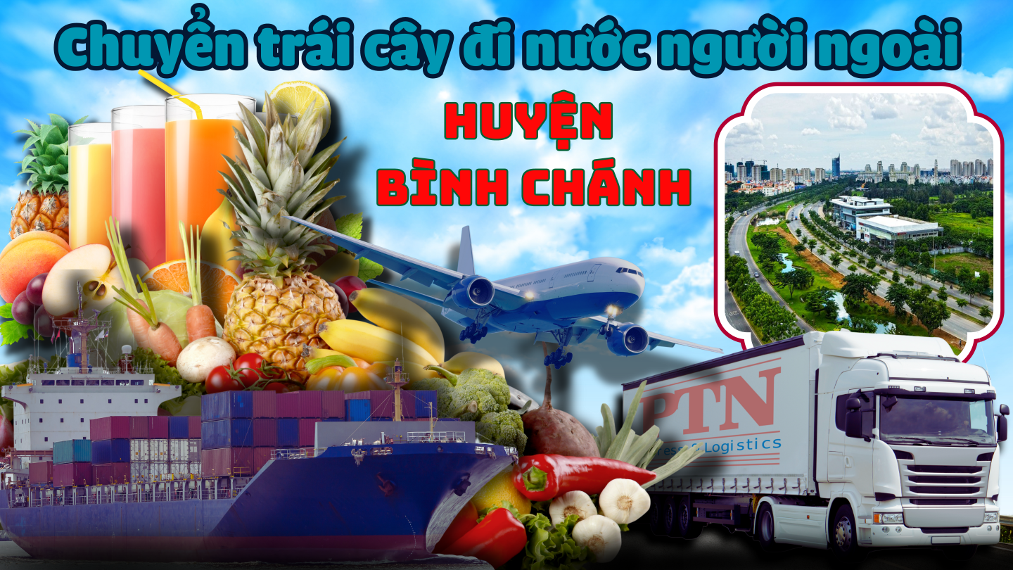 Vận chuyển trái cây đi Mỹ tại Bình Chánh