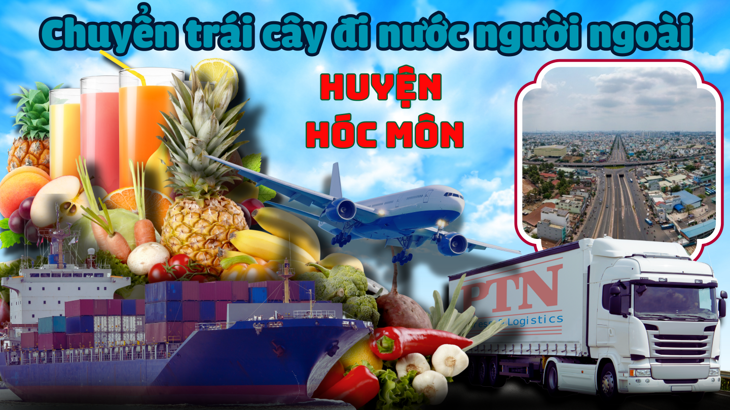 Chuyển trái cây đi Mỹ tại Hóc Môn