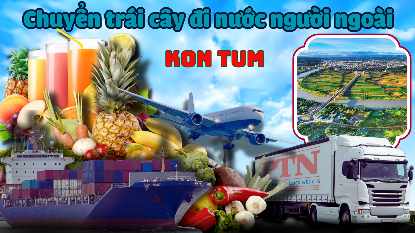 Gửi trái cây đi Mỹ tại KonTum