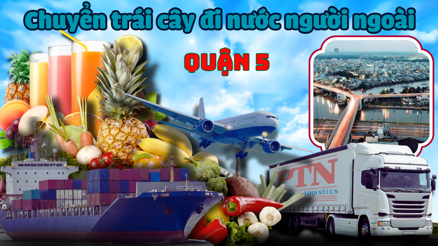 Vận chuyển trái cây đi Mỹ tại Quận 5