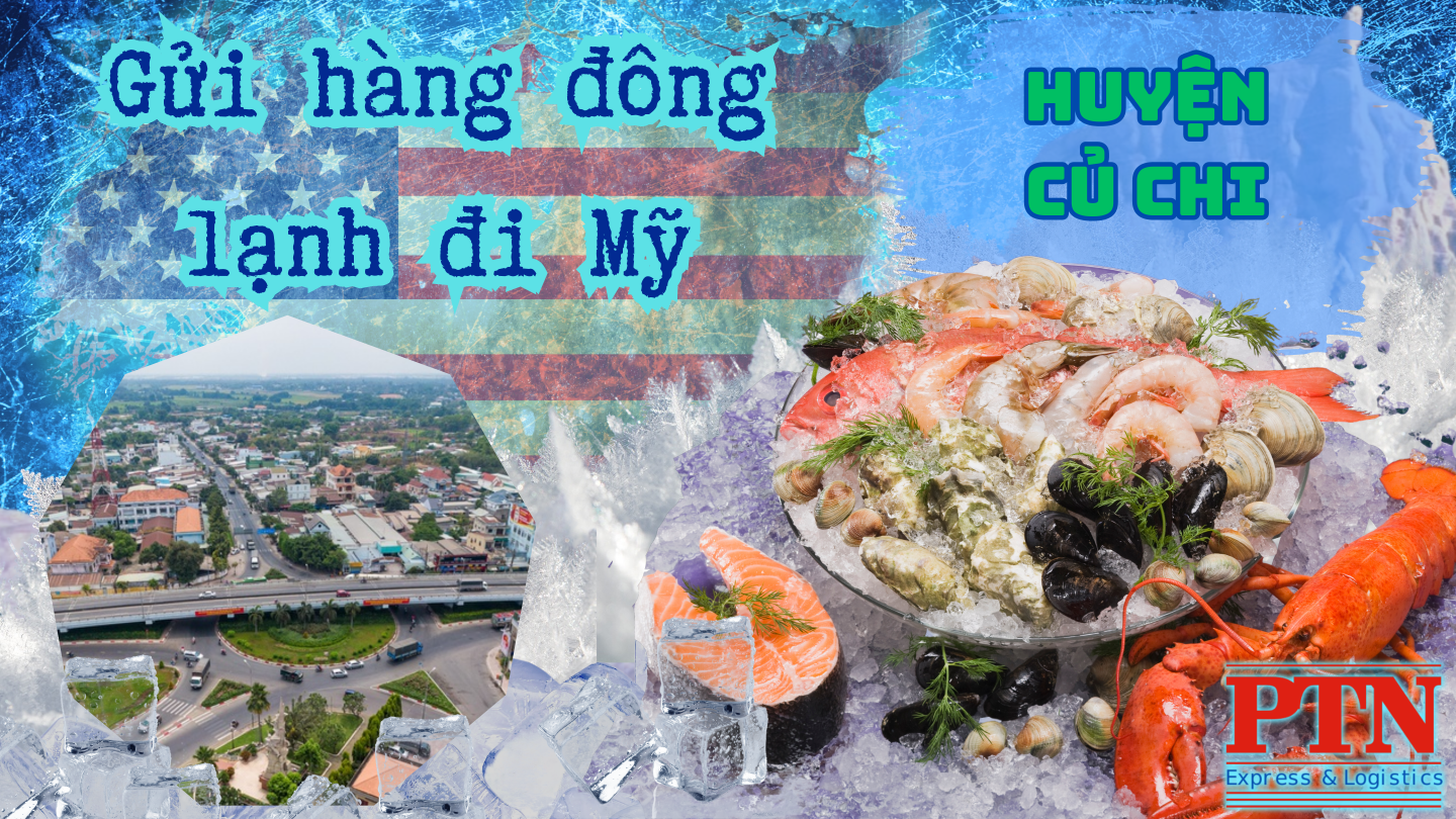 Chuyển hàng đông lạnh đi Mỹ tại Củ Chi